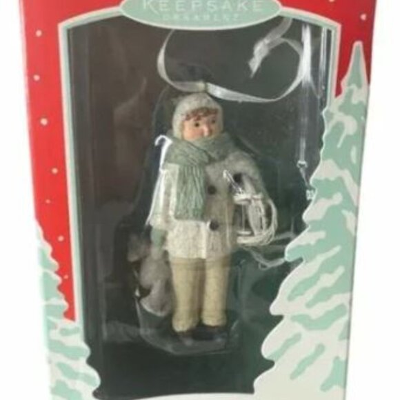 2002 Hallmark Keepsake Ornament "A Winter's Ride" NIB - Picture 2 of 4